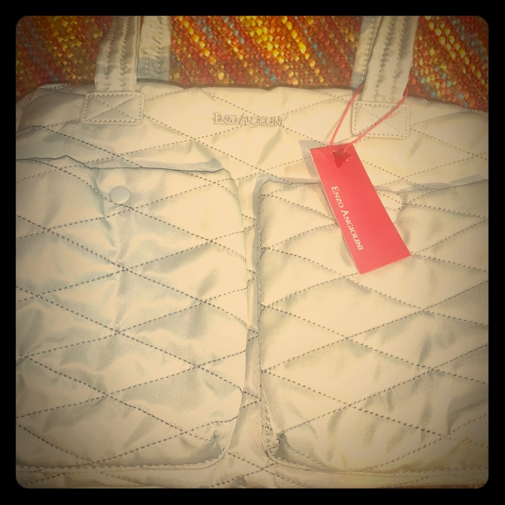 Big Ol’ Enzo Angiolini Satchel- could be baby bag!